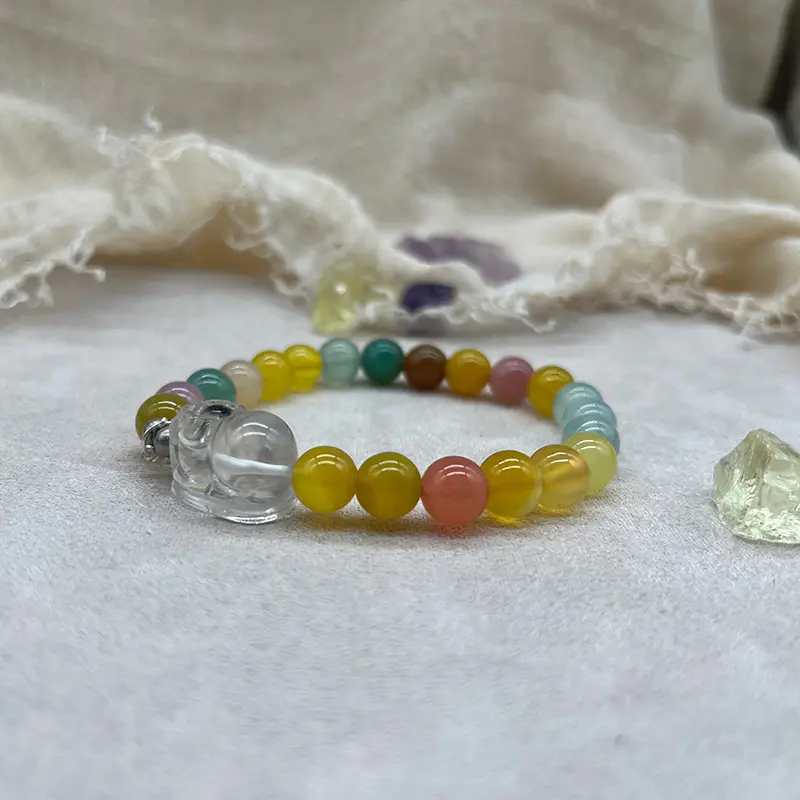 Agate Gemstone Bracelet