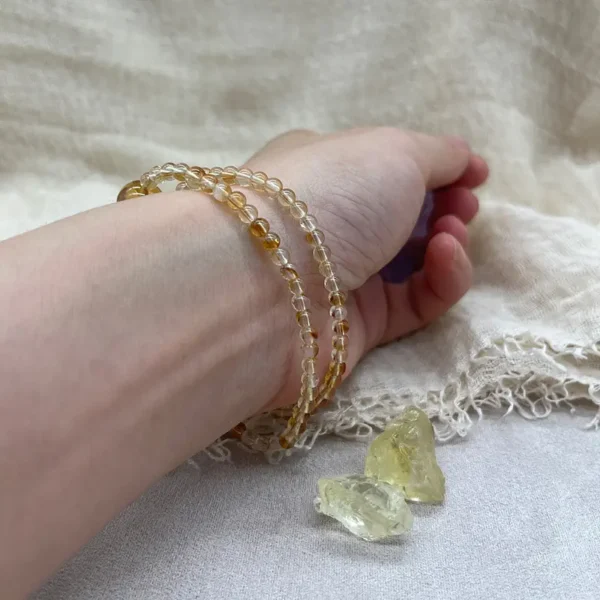 Citrine Money Magnet Bracelet