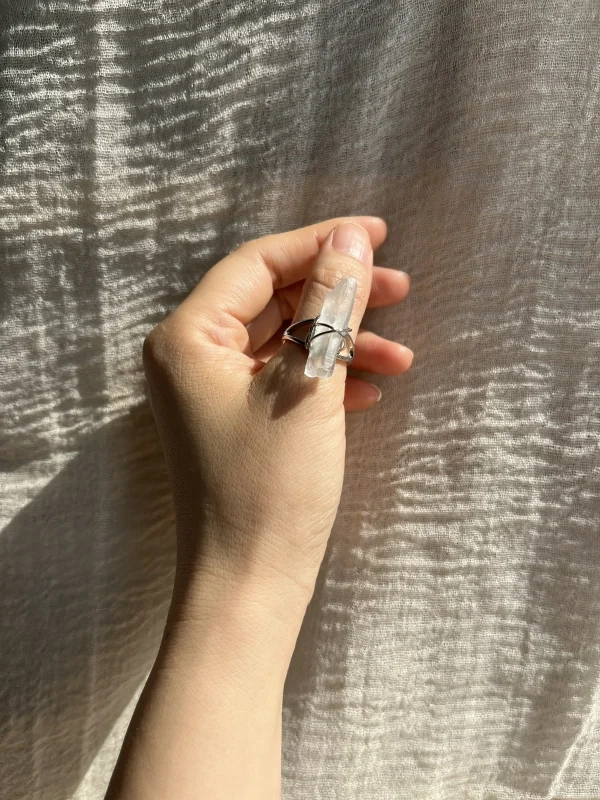 Meditation Crystal Ring