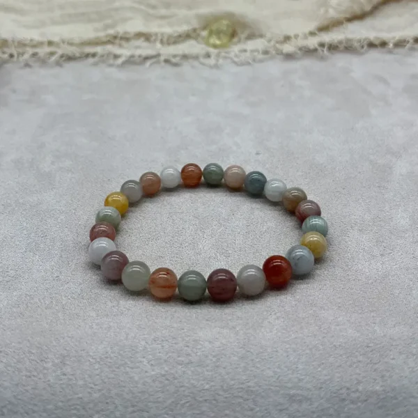 Rabbit Hair Quartz Energy Bracelet