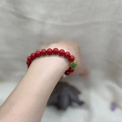 Red Bead Bracelet