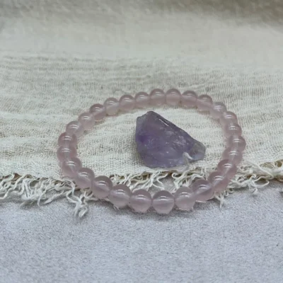 Rose Quartz Energy Bracelet