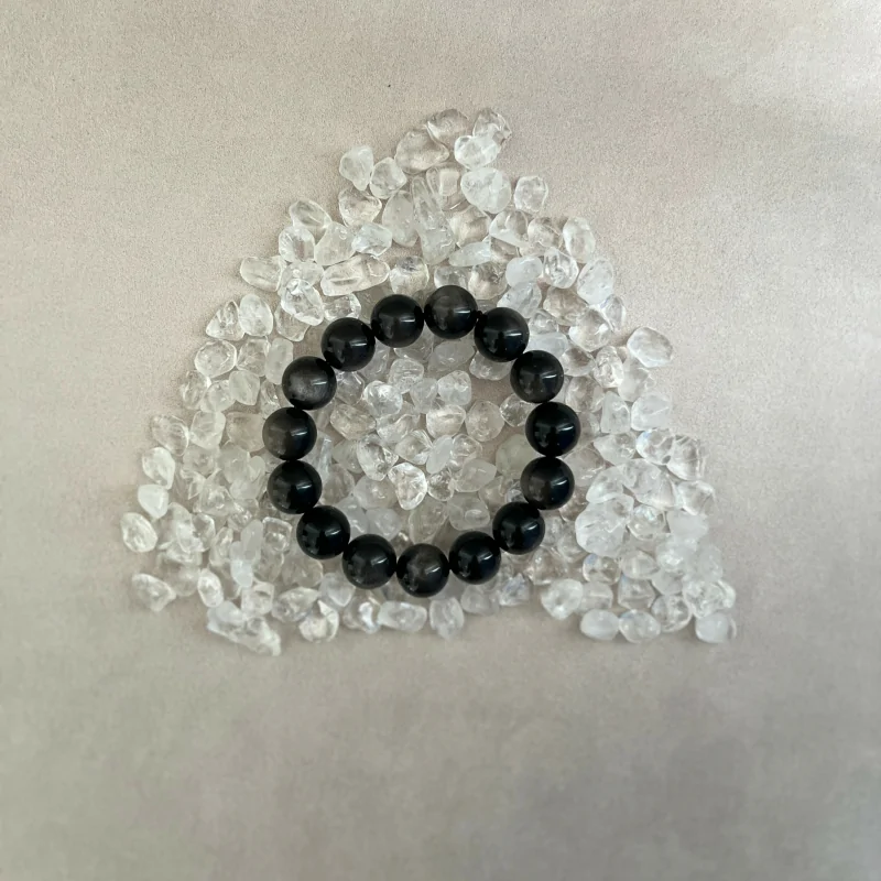 Silver Obsidian For Protection