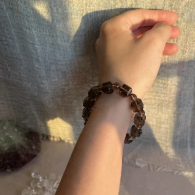 Real Obsidian Bracelet