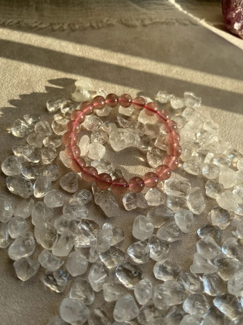 Strawberry Quartz Bracelet Meaning