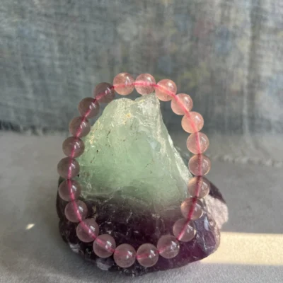 Strawberry Stone Bracelet