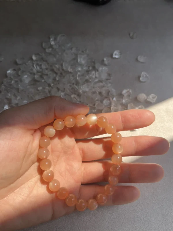 White Quartz Crystal Bracelet